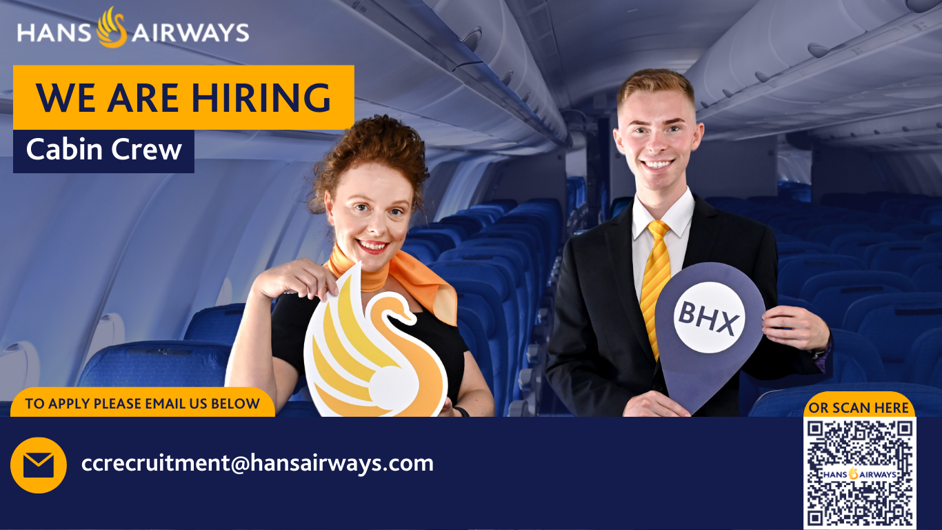 Hans Airways Executive Leadership - Martin Dunn (CCO) and Satnam Singh Saini (CEO)